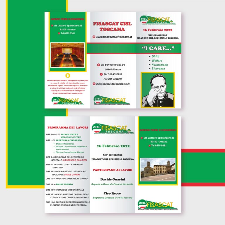 Invito Congresso Territoriale Fisascat Toscana