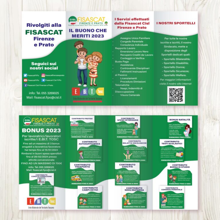 Volantino informativo Ente Bilaterale EBTT